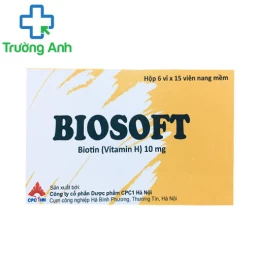 Biosoft - Điều trị các triệu chứng ở da do thiếu vitamin nhóm B