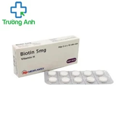 Biotin 5mg Mediplantex - Thuốc bổ sung Biotin cho cơ thể