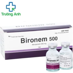 Bironem 500 Bidiphar - Chống nhiễm khuẩn ở cả trẻ em và người lớn