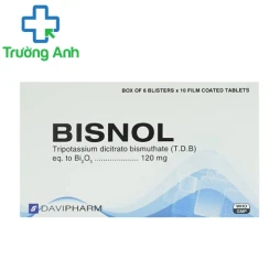Bisnol - Thuốc điều trị viêm loét dạ dày, tá tràng hiệu quả