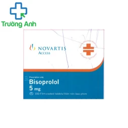 Bisoprolol 2,5mg Novartis - Thuốc điều trị tăng huyết áp