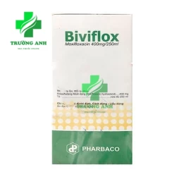 Biviflox 400mg/250 ml - Thuốc điều trị viêm phổi hiệu quả