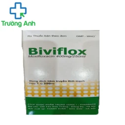 Biviflox 400mg/250 ml - Thuốc điều trị viêm phổi hiệu quả