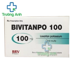 Bivitanpo 100 - Thuốc điều trị tăng HA từ nhẹ đến trung bình