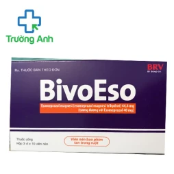 BivoEso 40mg BRV - Dự phòng và điều trị loét dạ dày
