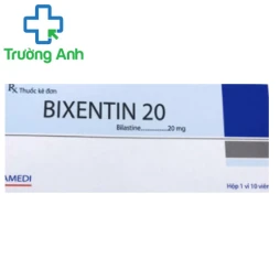 Bixentin 20 - Thuốc điều trị dị ứng hắt hơi, ngứa mũi hiệu quả