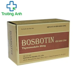 Bosbotin - Thuốc điều trị nhiễm trùng hiệu quả của Hàn Quốc