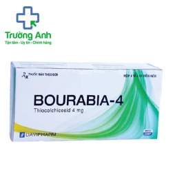 BOURABIA-4 - Thuốc điều trị các tình trạng co thắt cơ