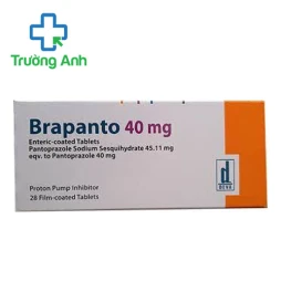 Brapanto 40mg - Thuốc điều trị giảm trào ngược dạ dày