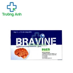 Bravine 40mg HD Pharma - Hỗ trợ điều trị thiểu năng tuần hoàn não
