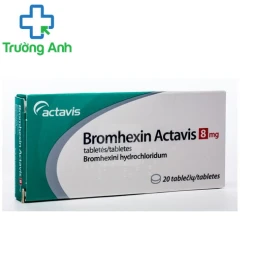 Bromhexin Actavis 8mg - Thuốc điều trị bệnh phổi tắc nghẽn mãn