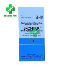 Bronuck ophthalmic solution 0.1% - Thuốc chống viêm không steroid