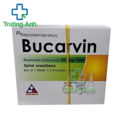 Bucarvin - Dung dịch tiêm gây tê màng cứng hiệu quả