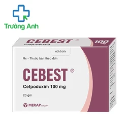 Cebest 100mg (Cốm) - Thuốc điều trị nhiễm khuẩn hiệu quả của Merap