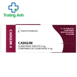 Cadglim 4 - Thuốc điều trị tiểu đường hiệu quả của Ấn Độ