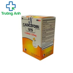 Cadicefdin 125 USP - Thuốc điều trị nhiễm khuẩn hiệu quả