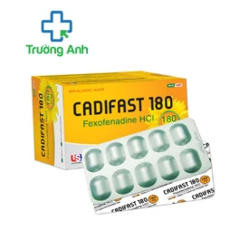 Cadifast 180 USP - Thuốc điều trị viêm mũi dị ứng hiệu quả