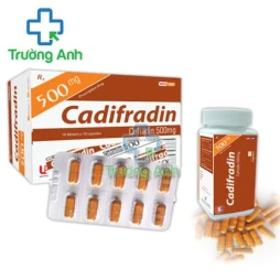 Cadifradin 500 - Thuốc điều trị nhiễm khuẩn an toàn hiệu quả cao 