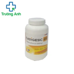 Cadigesic 650 USP (lọ 200 viên) - Thuốc giảm đau, hạ sốt hiệu quả