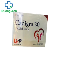 Cadigra 20 - Thuốc điều trị rối loạn cương dương của Cagipharm
