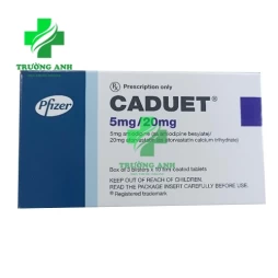 Caduet Pfizer - Điều trị bệnh tăng huyết áp, đau thắt ngực