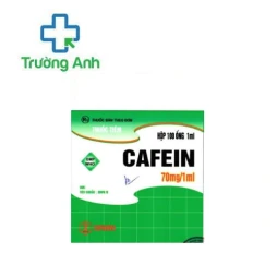 Cafein 70mg/1ml Dopharma - Giúp điều trị suy tim, hen phế quả