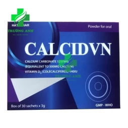 Calcidvn - Hỗ trợ bổ sung calci hiệu quả của Hataphar