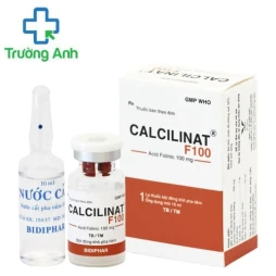 Calcilinat F100 Bidiphar - Điều trị ngộ độc, thiếu máu, điều trị ung thư
