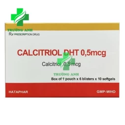 Calcitriol DHT 0,5mcg Hataphar - Điều trị loãng xương hiệu quả