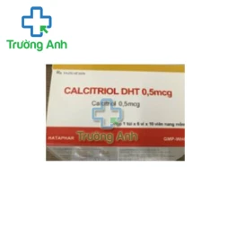 Calcitriol DHT 0,5mcg Hataphar - Điều trị loãng xương hiệu quả