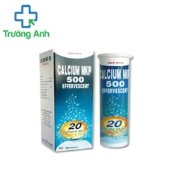 Calcium MKP 500 Effervescent Mekophar - Giúp bổ sung calci cho người dùng