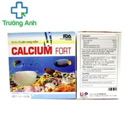 Calcium Fort USP - Tăng cường phát triển xương, răng cho trẻ em