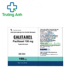 Calitaxel 30mg/5ml Nanogen - Thuốc điều trị ung thư của Việt Nam