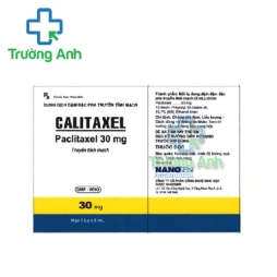 Calitaxel 300mg/50ml Nanogen - Điều trị ung thư buồng trứng