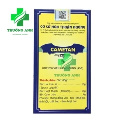 Cametan - Hỗ trợ điều trị sỏi đường tiết niệu hiệu quả