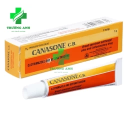 Canasone C.B 100g - Kem bôi da giúp trị nấm và chống viêm hiệu quả