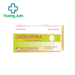 Candesartan 4 F.T.Pharma - Thuốc điều trị tăng huyết áp