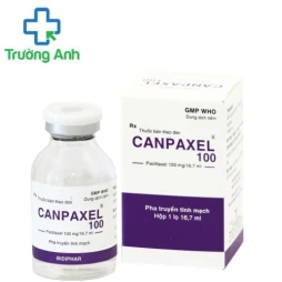 Canpaxel 100 Bidiphar - Giúp điều trị ung thư phổi không phải tế bào nhỏ