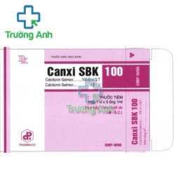 Canxi SBK 100 Pharbaco - Thuốc điều trị viêm xương khớp hiệu quả