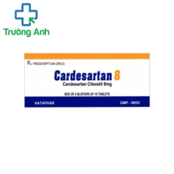 Cardesartan 8 - Thuốc trị tăng huyết áp, suy tim của Hataphar