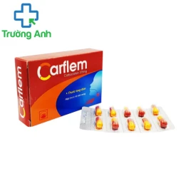 Carflem - Thuốc điều trị các rối loạn về tiết dịch hiệu quả