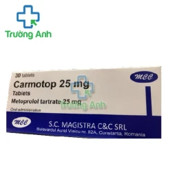 Carmotop 25mg Magistra - Thuốc điều trị tăng huyết áp