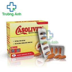 Casoliver Hộp 60 Viên Dolexphar - Hỗ trợ giảm men gan