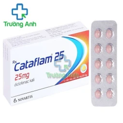 Cataflam 25mg Novartis - Thuốc giảm đau, kháng viêm Thuỵ Sĩ