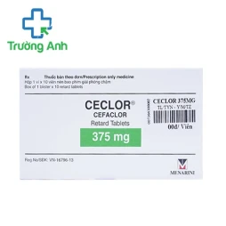 Ceclor Tabs 375mg - Thuốc điều trị nhiễm khuẩn hiệu quả của Ý