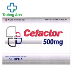 Cefaclor 500mg - Thuốc điều trị nhiễm khuẩn hiệu quả của Vidipha