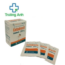 Cefadroxil 250mg Dopharma - Giúp điều trị nhiễm khuẩn đường tiết niệu, đường hô hấp