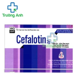 Cefalotin 2g Mekopha - Thuốc điều trị nhiễm khuẩn hiệu quả