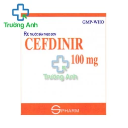 Cefdinir 100mg S.Pharm - Thuốc điều trị nhiễm khuẩn hiệu quả