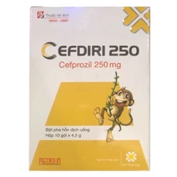 Cefdiri 250 (bột) - Thuốc điều trị nhiễm khuẩn của Medisun